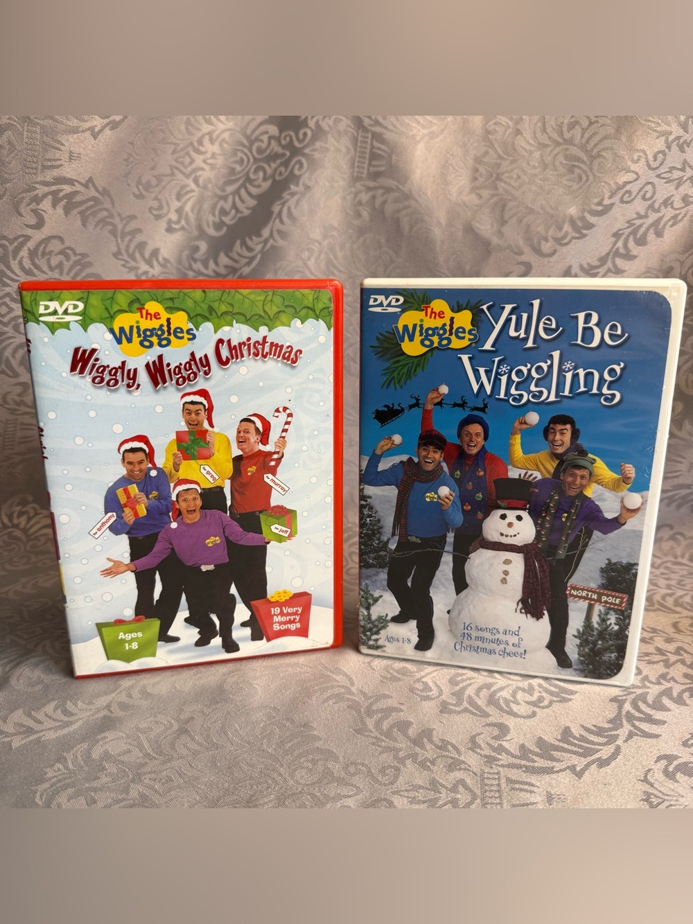 The Wiggles Yule Be Wiggling Wiggly Christmas dvd Lot